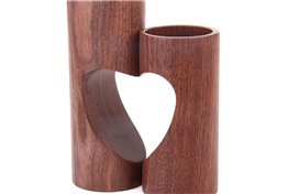 Sweet Heart Wooden Candle Holder